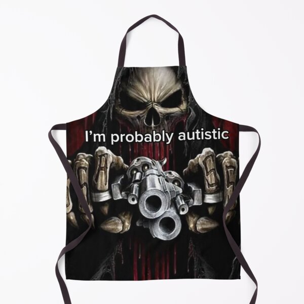 Item preview, I'm probably autistic designed and sold by DoingArtsyStuff.