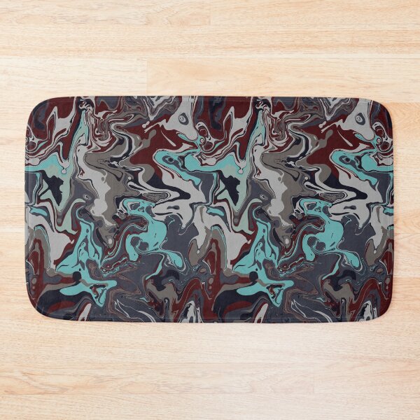 Item preview, Deep Thoughts Marble - Digital Paint Spill designed and sold by GenAumonier.