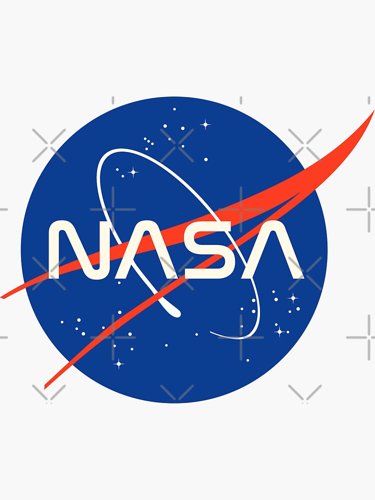 "NASA Logo" Sticker for Sale by ThreadsNouveau Redbubble