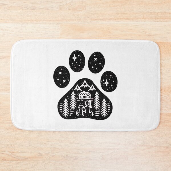 Item preview, Dog paw camping best gift for puppies lover  designed and sold by BluetApparelCA.