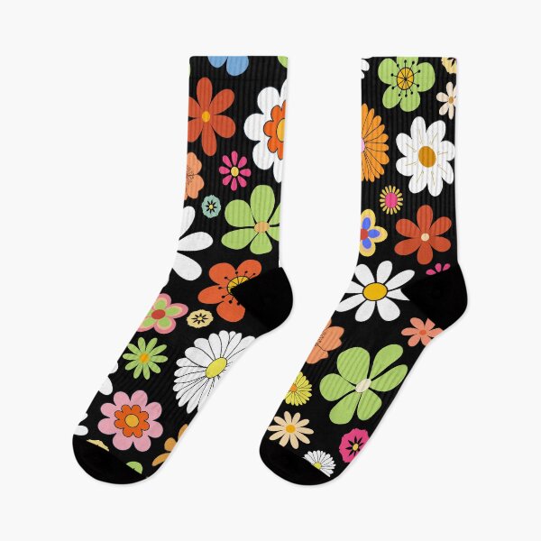 Item preview, Flower Power 1971 - Groovy flowers, retro 60s and 70s patterns designed and sold by MadamBullmoose.