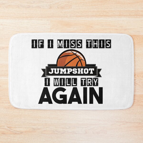 Item preview, If I Miss This Jumpshot I Will Try Again designed and sold by MrJArts.