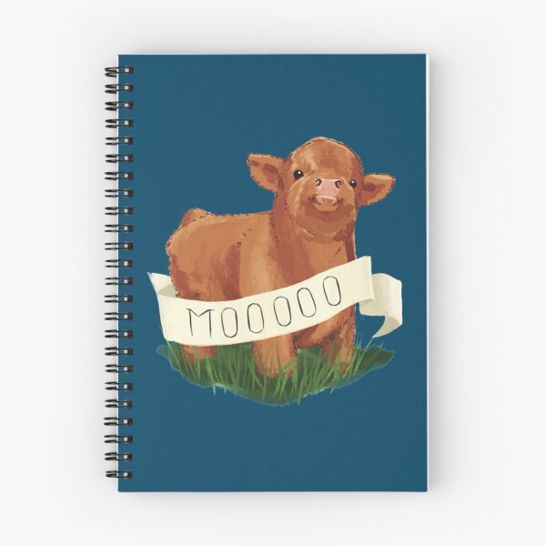 Item preview, Baby Highland Cow Water Bottle designed and sold by BluetApparelCA.