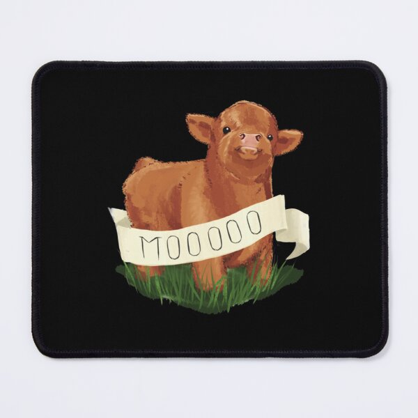 Item preview, Baby Highland Cow Water Bottle designed and sold by BluetApparelCA.