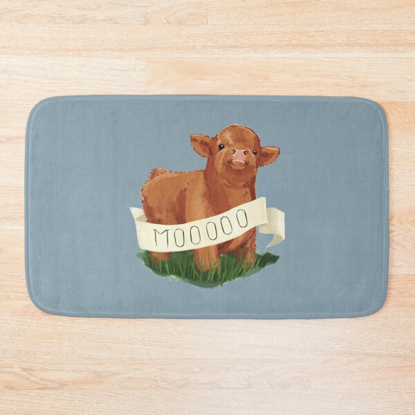 Item preview, Baby Highland Cow Water Bottle designed and sold by BluetApparelCA.