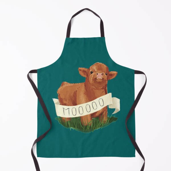 Item preview, Baby Highland Cow Water Bottle designed and sold by BluetApparelCA.