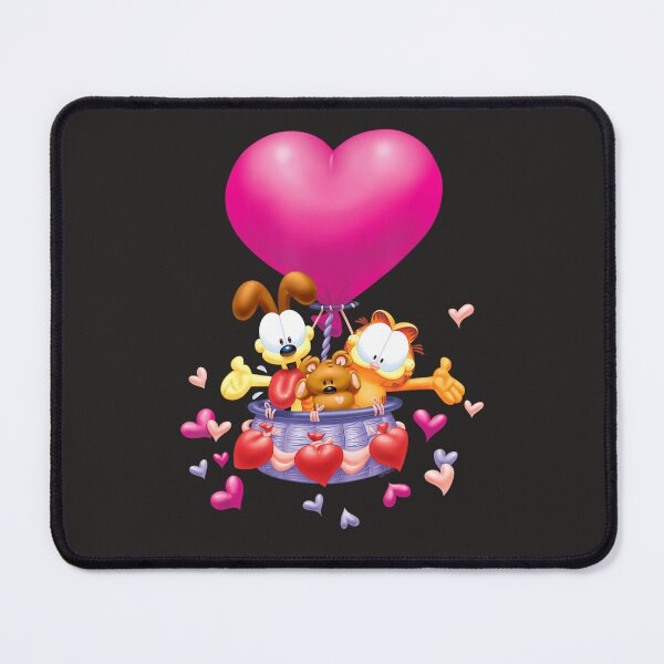 Item preview, Garfield Heart Balloon with Odie & Pooky  designed and sold by peggsjoroga.