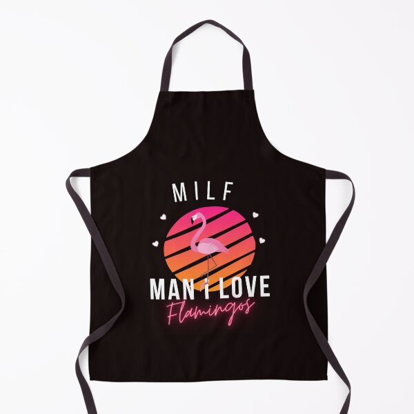 Artikelvorschau, MILF Mann Ich liebe Flamingos T-Shirt entworfen und verkauft von Nerdygirlteez.