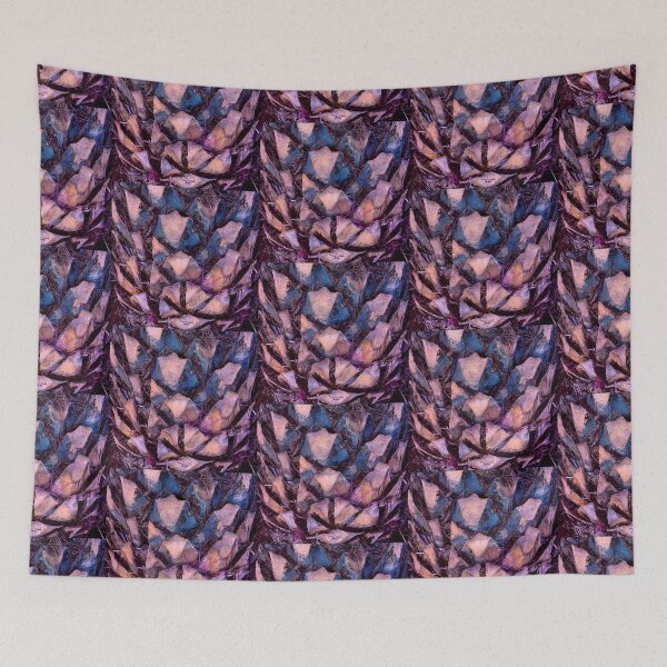 Item preview, Rustic Shaved trunk with Blue Purple Touch by Iritof designed and sold by iritof.