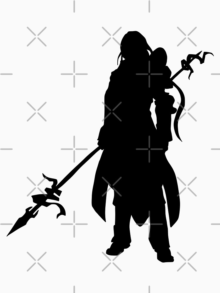 Silhouette of Antilene or Zesshi Zetsumei from Overlord Anime Show  Essential T-Shirt for Sale by Animangapoi