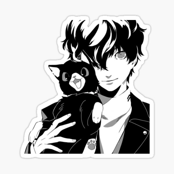 Persona 5 Anime Joker P5 Sticker For Sale By Yassinerr Redbubble