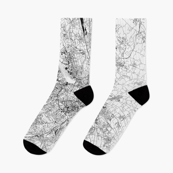 Item preview, Mapa blanco de Toulouse designed and sold by multiplicitymap.