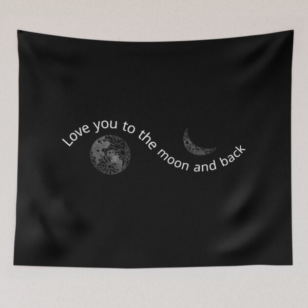 Item preview, love you to the moon and back designed and sold by menna-designs.