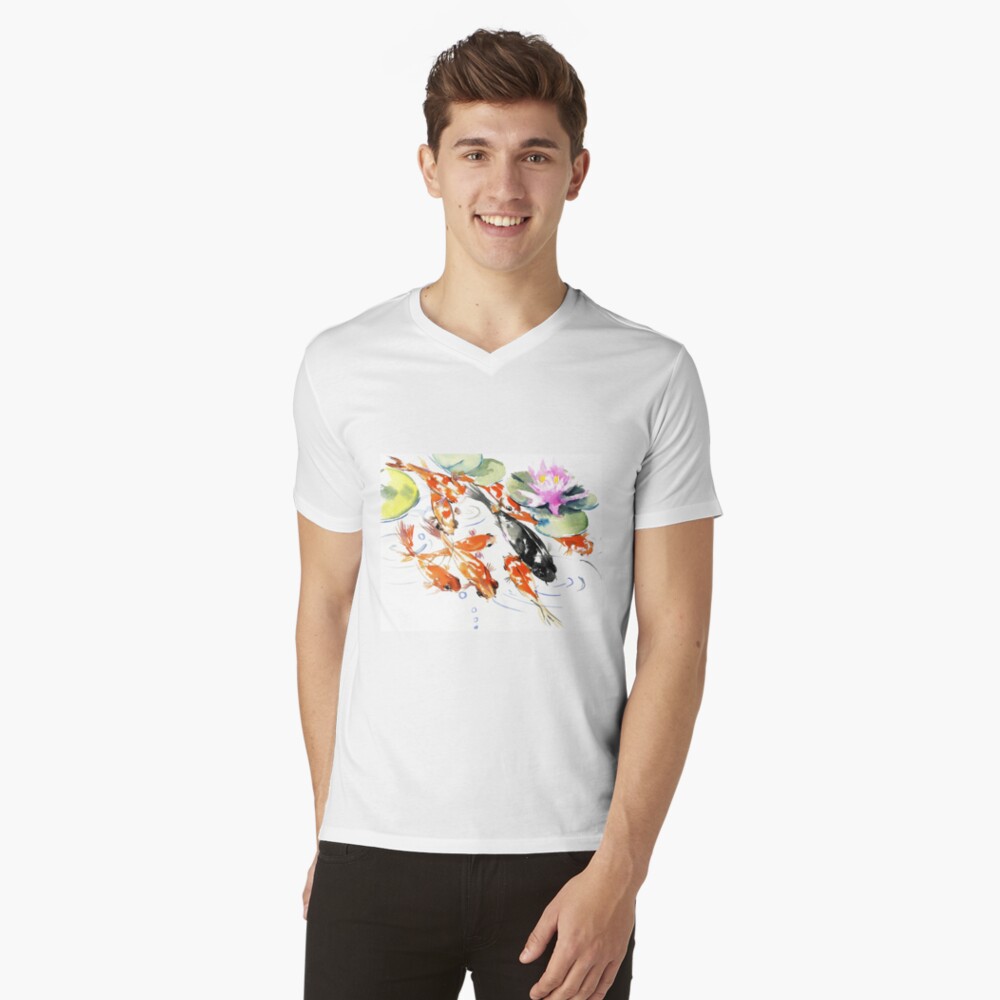 Item preview, V-Neck T-Shirt designed and sold by surenart.
