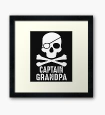 CAPTAIN GRANDPA Framed Print
