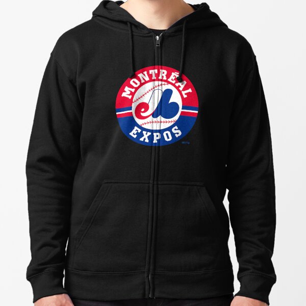 Montreal Expos MLB '47 Heavyweight Jersey Lacer Hoodie - Natural