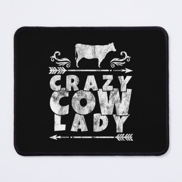 Item preview, Crazy Cow Lady Tshirt  Crazy Cow kuh Tees designed and sold by RomaTikha.