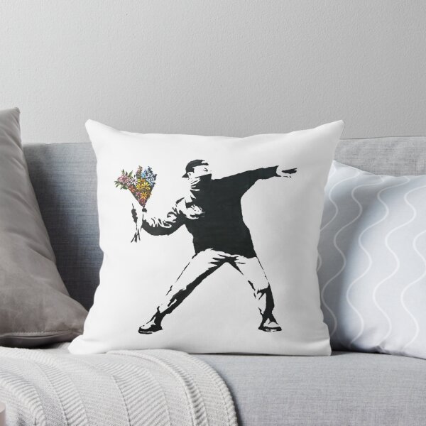Item preview, Banksy: Flower Grenade designed and sold by Blueasaurs.