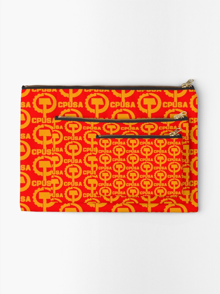 Alternate view of CPUSA (The Communist Party USA) Zipper Pouch