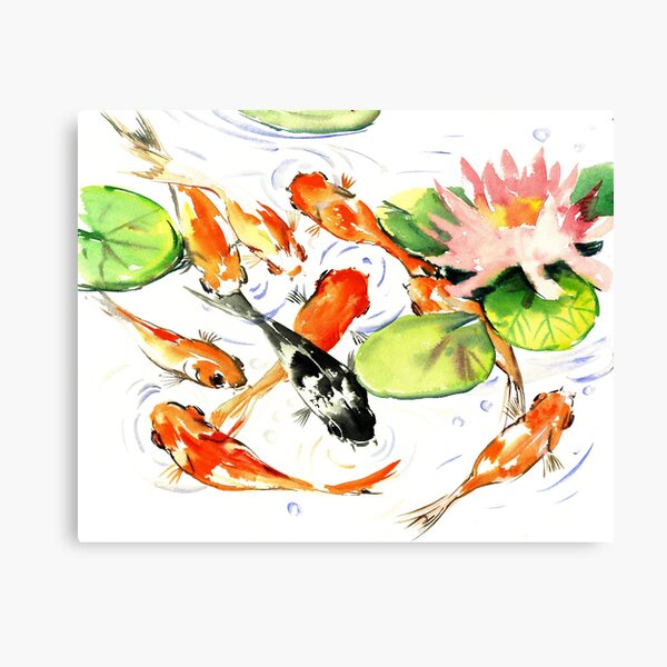 KOI FISH Canvas Print