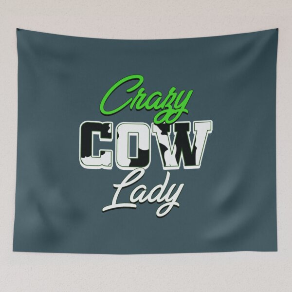 Item preview, Crazy cow lady designed and sold by RomaTikha.