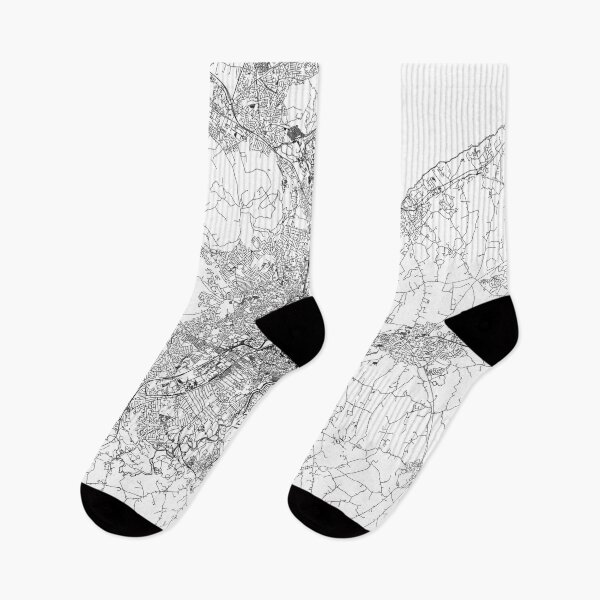 Item preview, Belfast White Map designed and sold by multiplicitymap.