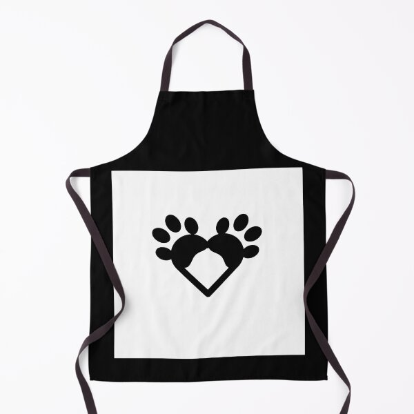 Item preview, Paw prints in heart designed and sold by RemieJames.