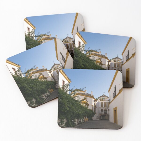 Item preview, Quintessential Spain - Andalusian Architecture in White and Yellow designed and sold by Georgia Mizuleva.