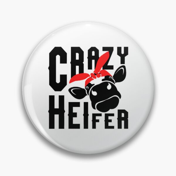 Item preview, Crazy Heifer cow Clipart cow Cut Files For Silhoue designed and sold by RomaTikha.