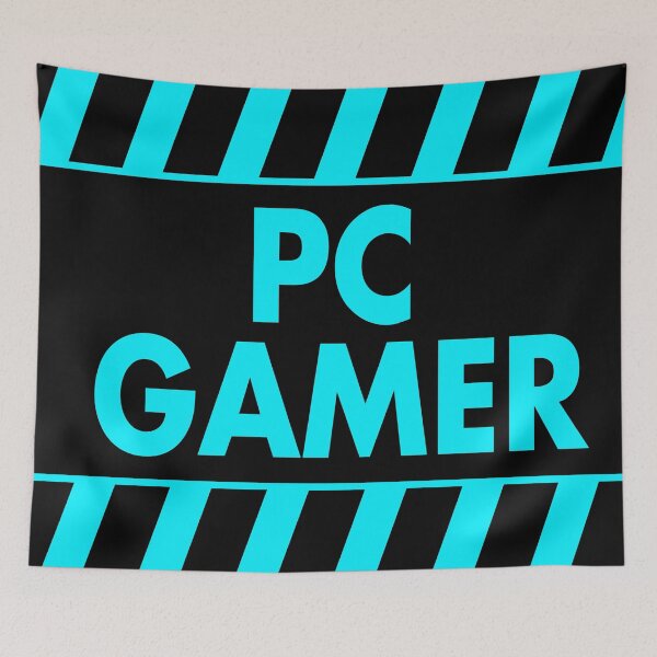 Item preview, Warning Pc Gamer (blue) designed and sold by xtrolix.
