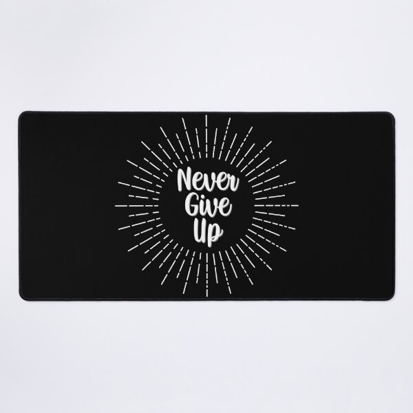 Item preview, Never give up designed and sold by AdventArt.