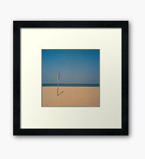 Empty Beach Framed Print