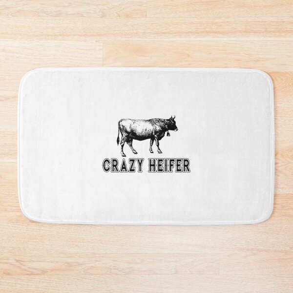 Item preview, crazy heifer cow farm designed and sold by RomaTikha.