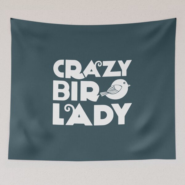 Item preview, Crazy Bird Lady designed and sold by RomaTikha.