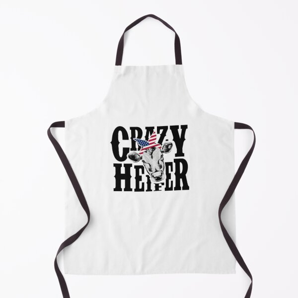 Item preview, Crazy Heifer Shirts for Cow Lovers designed and sold by RomaTikha.