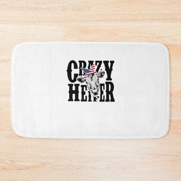 Item preview, Crazy Heifer Shirts for Cow Lovers designed and sold by RomaTikha.