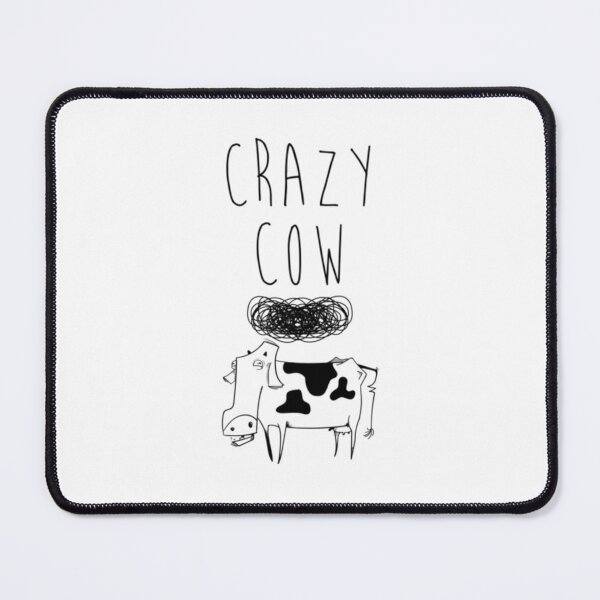 Item preview, Crazy cow art designed and sold by RomaTikha.