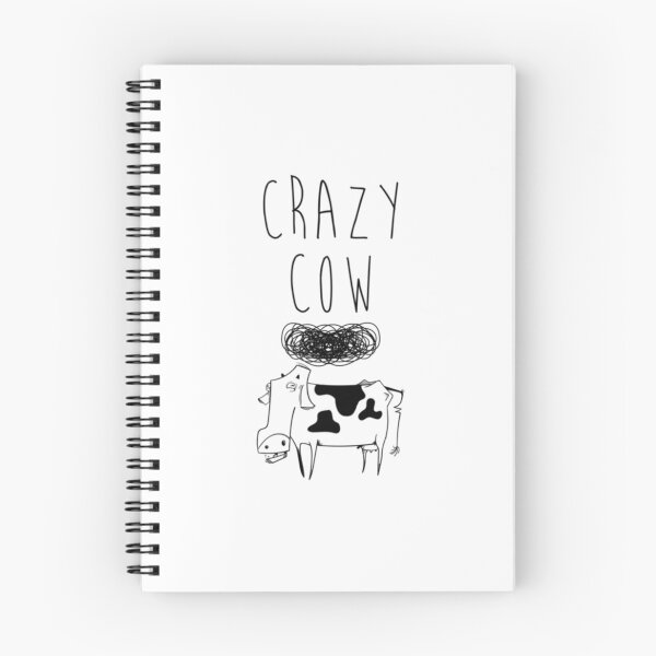 Item preview, Crazy cow art designed and sold by RomaTikha.