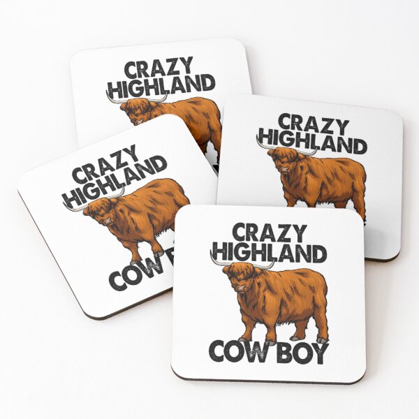 Item preview, Crazy Highland Cow Boy designed and sold by RomaTikha.