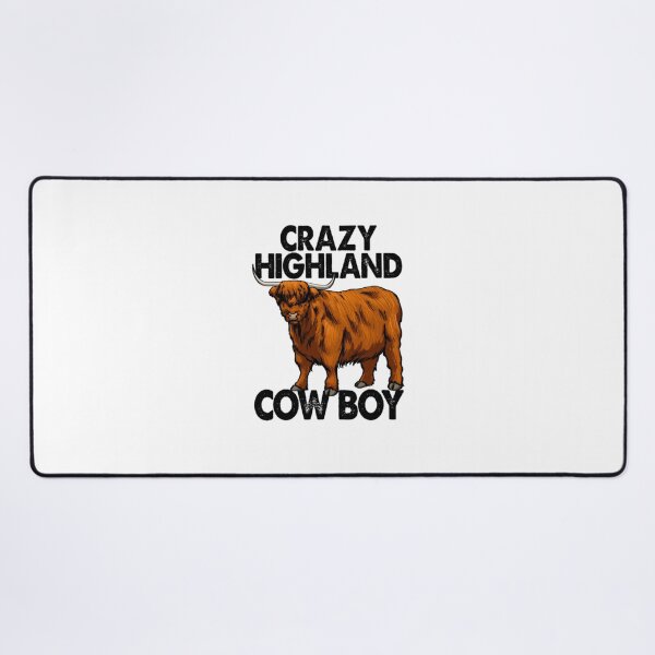 Item preview, Crazy Highland Cow Boy designed and sold by RomaTikha.