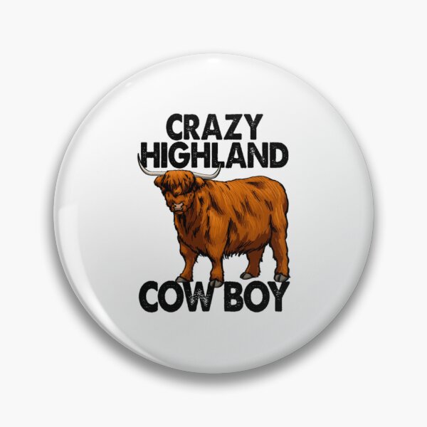 Item preview, Crazy Highland Cow Boy designed and sold by RomaTikha.