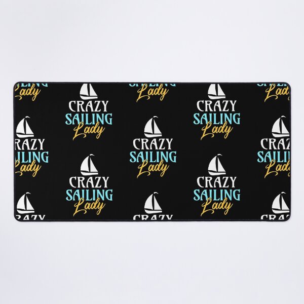 Item preview, Crazy Sailing Lady Boat Captain Sailors designed and sold by lloyd68.