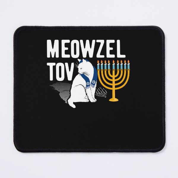 Item preview, Meowzel Tov Funny Cat Chanukah Hanukkah Jewish Holiday Gift designed and sold by AmapolaSerrato.