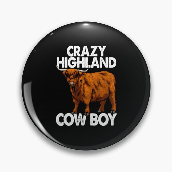 Item preview, Crazy Highland Cow Boy designed and sold by RomaTikha.