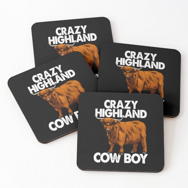 Item preview, Crazy Highland Cow Boy designed and sold by RomaTikha.