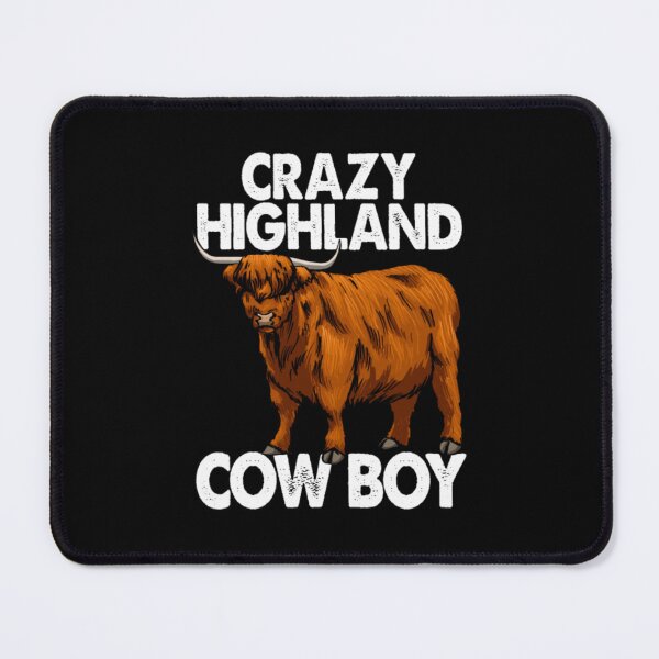 Item preview, Crazy Highland Cow Boy designed and sold by RomaTikha.
