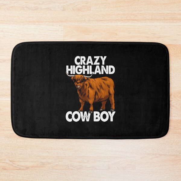 Item preview, Crazy Highland Cow Boy designed and sold by RomaTikha.