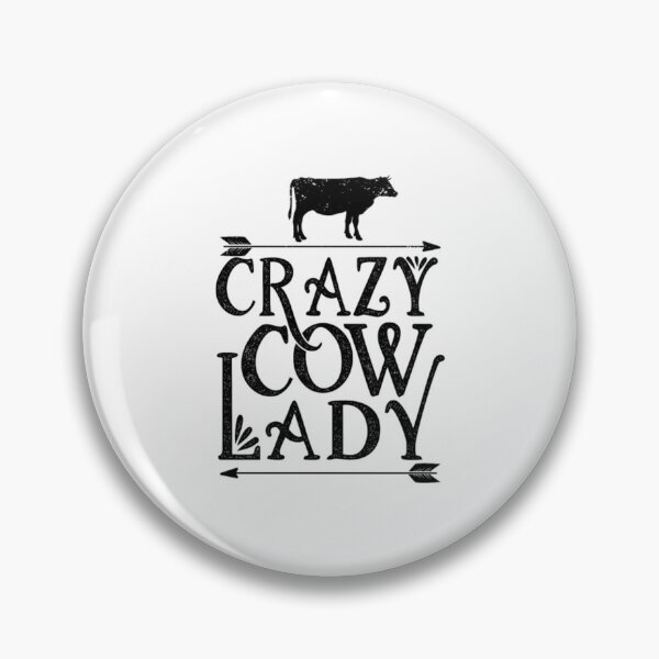 Item preview, Crazy Cow Lady Cow Cows Moo Farmer designed and sold by RomaTikha.