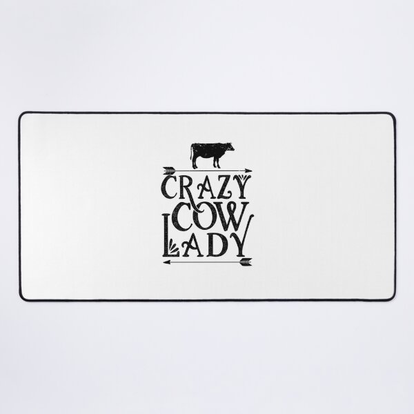 Item preview, Crazy Cow Lady Cow Cows Moo Farmer designed and sold by RomaTikha.