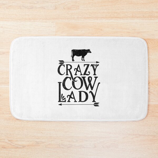 Item preview, Crazy Cow Lady Cow Cows Moo Farmer designed and sold by RomaTikha.